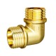 LD Угол латунный 90° НР DN 20, 3/4"-0