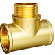 LD Тройник латунный переходной ВР-НР-ВР DN 15, 1/2"-0