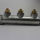 ONE PLUS Коллектор хромированный 3/4"x1/2"х3-2