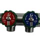 ONE PLUS Коллектор хромированный 3/4"x1/2"х2-0