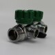ONE PLUS Коллектор хромированный 3/4"x1/2"х2-3