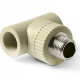 Pro Aqua PP-R Тройник комбинированный 32x1" серый-0