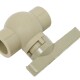 Lammin Кран шаровой PP-R 63 серый-2