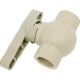 Lammin Кран шаровой PP-R PREMIUM 25 серый-2