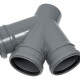 Lammin Крестовина внутренней канализации 110x110x110/45°  -1