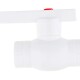 Lammin Кран шаровой PP-R 40 белый-0