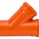 Lammin Тройник наружной канализации 110x110/45°-0