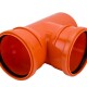 Lammin Тройник наружной канализации 110x110/87.5°-0