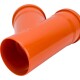 Lammin Тройник наружной канализации 160x110/45°-1