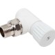 Lammin Вентиль радиаторный угловой PP-R 20х1/2" НР белый-2