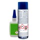 Tytan Professional Quick Fix клей цианакрилатный двухкомпонентный для МДФ прозрачный  400 мл/100 г-1
