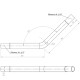 Fachmann Угловой соединитель KO/UN/PL 200х200 135° х.ц.-2