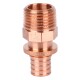 Rehau Переходник с наружной резьбой RAUTITAN 50-R 1.1/4" RX+, бронза-0