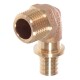 Rehau Угольник-переходник с наружной резьбой RAUTITAN 20-R 3/4" MX, латунь-0