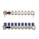 Varmega Коллекторная группа для отопления ВР 1", на 9 контуров 3/4" EK, нержавеющая сталь-0