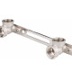 AQUALINK Углы на планке для смесителя В-В DN 15, 1/2"x1/2"-0