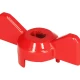 Uni-Fitt Ручка бабочка для крана 1/2"-3/4", алюминий, красная-1