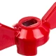 Uni-Fitt Ручка бабочка для крана 1/2"-3/4", алюминий, красная-0