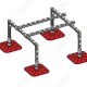 Fachmann Опорная конструкция SOLID SUPPORT-4, 400x1000x1000 мм, 41-41-0