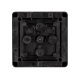 Коробка распределительная Ridan M BOX, 110х110х67 мм, IP66/IP67, черная-5