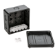 Коробка распределительная Ridan M BOX, 110х110х67 мм, IP66/IP67, черная-4
