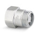 Varmega Обратный клапан ВР-НР 1/2", компактный, под ключ, хромированный-1