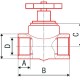 FV-Plast Вентиль PP-R 32-1