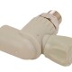 RTP Alpha Вентиль для радиатора PP-R 20х1/2" угловой серый-1