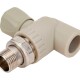 RTP Alpha Вентиль для радиатора PP-R 20х1/2" угловой серый-2