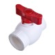 RTP Alpha Кран шаровой PP-R 20, бабочка красная-1