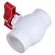 RTP Alpha Кран шаровой PP-R 20, бабочка красная-2