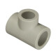 Fusitek Тройник переходной PP-R 40x32x40 серый-0