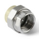 Pro Aqua PP-R Муфта комбинированная разъемная (американка) ВР 32x1.1/4" серая-0