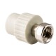 RTP Alpha Муфта с накидной гайкой PP-R 25x1" ВР мет. штуцер, серая-0