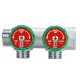 Varmega Коллектор регулирующий VM146, 3/4", на 2 выхода 3/4"ЕК, хромированный-0
