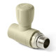 Pro Aqua PP-R Шаровой кран для радиатора прямой 25x3/4" серый-0