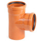 TEBO PP Тройник канализационный наружный 87° 160x160-0