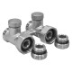 Altstream Двойной узел нижнего подключения радиатора прямой 1/2"x3/4"-0