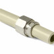Pro Aqua PP-R Соединение разъемное комбинированное 20x3/4" серое-0