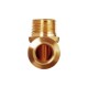Hoobs Угольник аксиальный НР 20xR3/4"-2