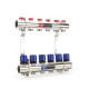 Varmega Коллекторная группа для отопления ВР 1", на 6 контуров 3/4" EK, латунь-1