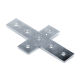 Termoclip Пластина соединительная Х-образная TCP X 38–41 4F7-0