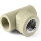Pro Aqua PP-R Тройник комбинированный ВР 25x1/2" серый-0