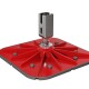 Fachmann Кровельная опора SOLID FOOT 350x350 вертикальное-0