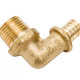 ELSEN Monolit Угольник латунный 90° НР Ø20-1/2"-1