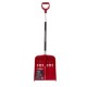 Fachmann Garten Лопата для снега 370x460x1350, бордовый-0