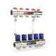 Varmega Коллекторная группа для отопления ВР 1", на 5 контуров 3/4" EK, латунь-1
