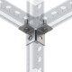 Termoclip Уголок 3D двусторонний ТA2 38-41 4F4-2