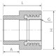 SLT BLOCKFIRE GREEN Муфта комбинированная PP-R ВР 25×1/2"-1