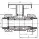 Кран шаровый PP Aquatherm Fusiotherm green pipe-1